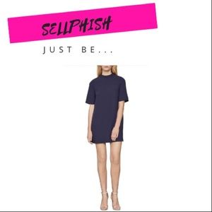 BCBGMAXAZRIA Crepe Shift Dress